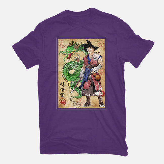 Ronin Saiyan-womens basic tee-DrMonekers