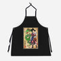 Ronin Saiyan-unisex kitchen apron-DrMonekers