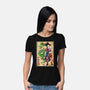Ronin Saiyan-womens basic tee-DrMonekers