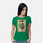 Ronin Saiyan-womens basic tee-DrMonekers