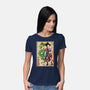 Ronin Saiyan-womens basic tee-DrMonekers