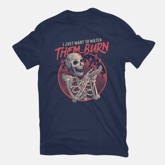 Watch Them Burn-youth basic tee-eduely