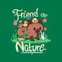Friend Of Nature-none non-removable cover w insert throw pillow-TechraNova