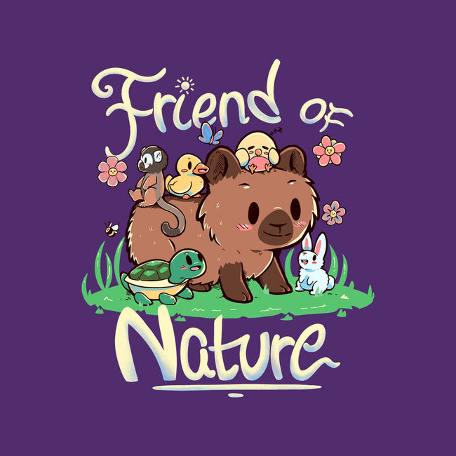Friend Of Nature-womens fitted tee-TechraNova