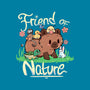 Friend Of Nature-womens fitted tee-TechraNova