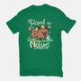 Friend Of Nature-womens fitted tee-TechraNova