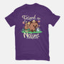 Friend Of Nature-womens fitted tee-TechraNova