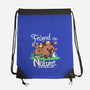 Friend Of Nature-none drawstring bag-TechraNova