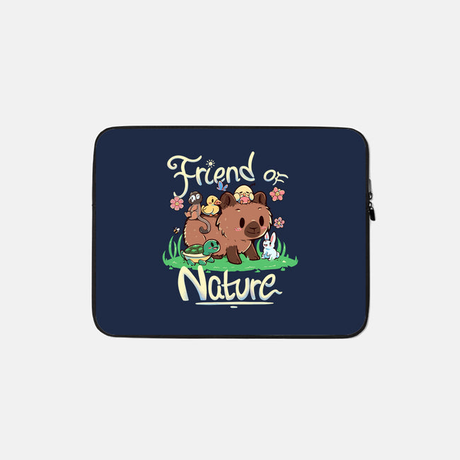 Friend Of Nature-none zippered laptop sleeve-TechraNova