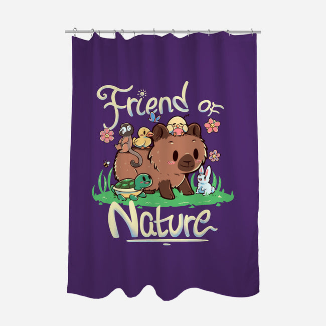 Friend Of Nature-none polyester shower curtain-TechraNova
