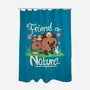 Friend Of Nature-none polyester shower curtain-TechraNova