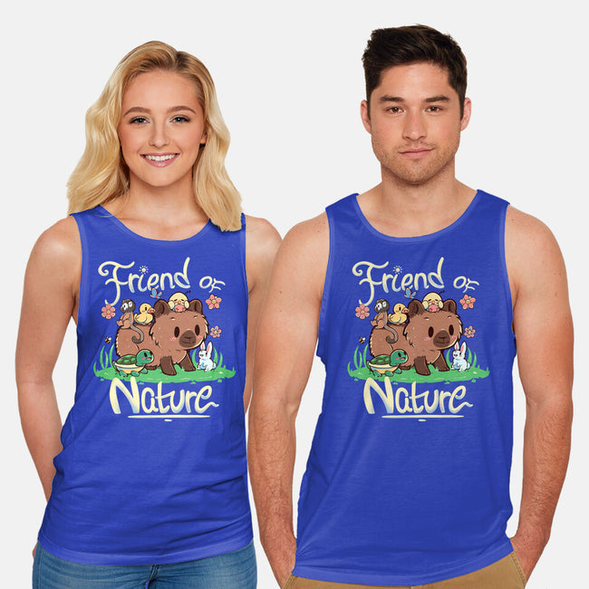 Friend Of Nature-unisex basic tank-TechraNova