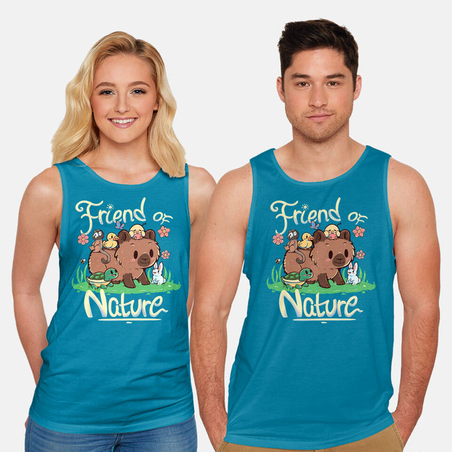 Friend Of Nature-unisex basic tank-TechraNova