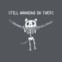 Still Hanging In There-none removable cover w insert throw pillow-Paul Simic
