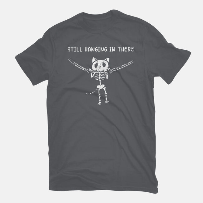 Still Hanging In There-mens basic tee-Paul Simic