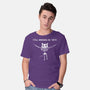 Still Hanging In There-mens basic tee-Paul Simic