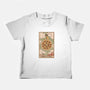 Wheel Of Pizza-baby basic tee-Thiago Correa