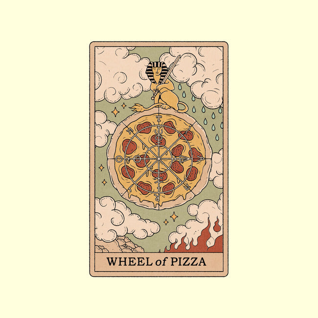 Wheel Of Pizza-unisex kitchen apron-Thiago Correa