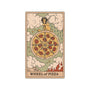 Wheel Of Pizza-womens v-neck tee-Thiago Correa