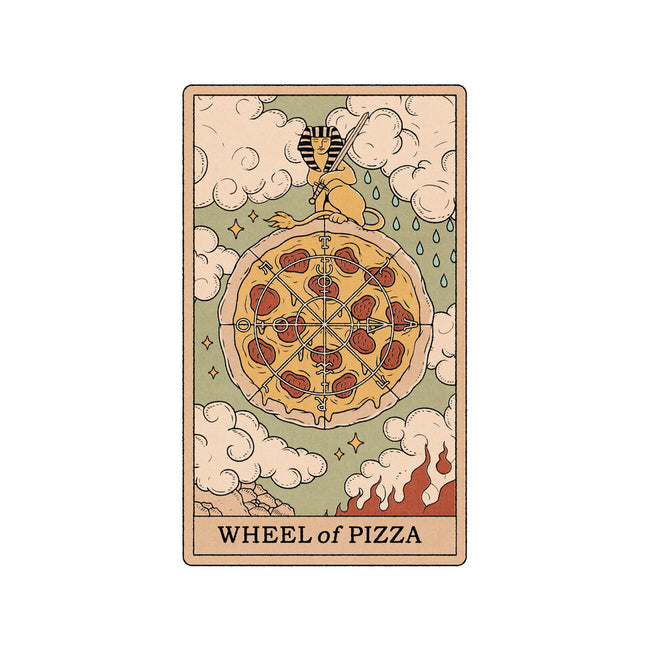 Wheel Of Pizza-womens racerback tank-Thiago Correa