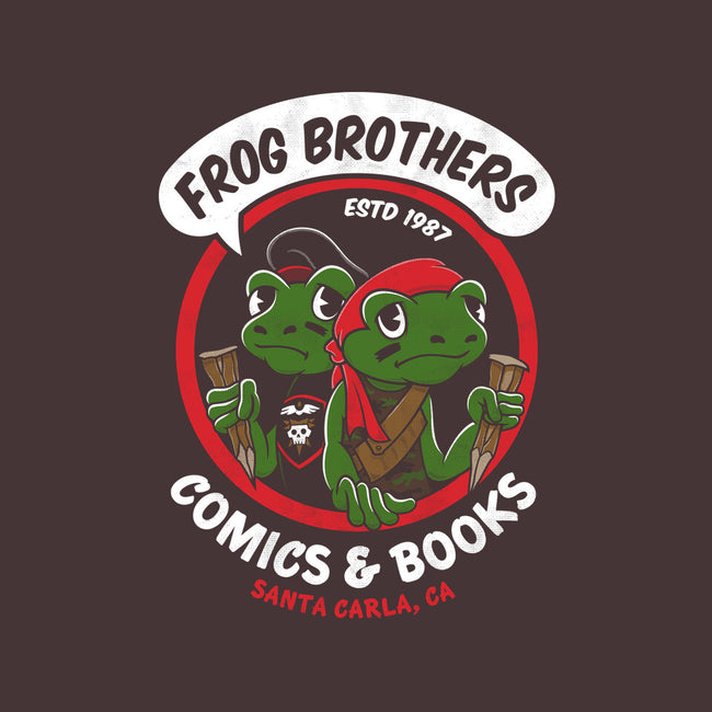 Frog Brothers Comics-none non-removable cover w insert throw pillow-Nemons