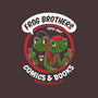 Frog Brothers Comics-none non-removable cover w insert throw pillow-Nemons