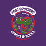Frog Brothers Comics-none removable cover w insert throw pillow-Nemons
