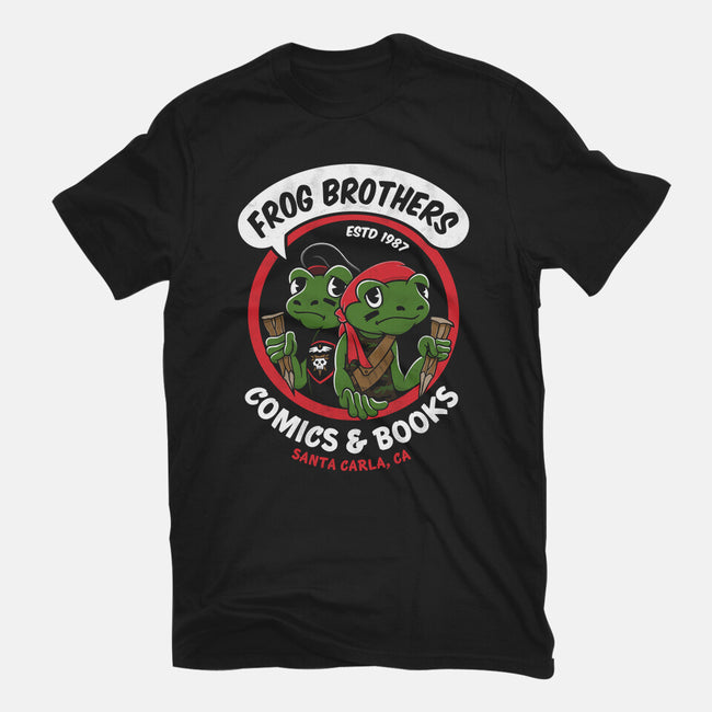 Frog Brothers Comics-mens premium tee-Nemons