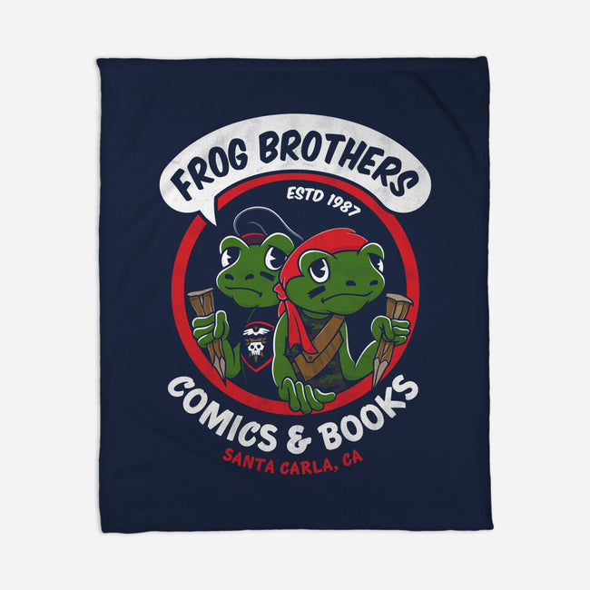 Frog Brothers Comics-none fleece blanket-Nemons