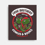 Frog Brothers Comics-none stretched canvas-Nemons