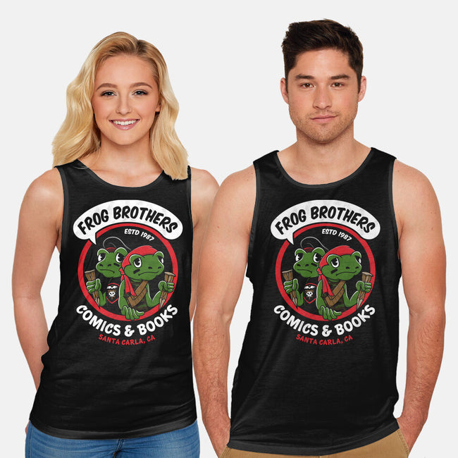 Frog Brothers Comics-unisex basic tank-Nemons