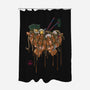 Ramen Hands-none polyester shower curtain-Getsousa!