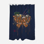Ramen Hands-none polyester shower curtain-Getsousa!