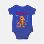 Anatomy Of A Digital Monster-baby basic onesie-Diego Gurgell