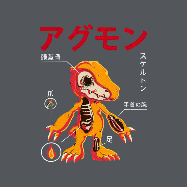 Anatomy Of A Digital Monster-none removable cover w insert throw pillow-Diego Gurgell