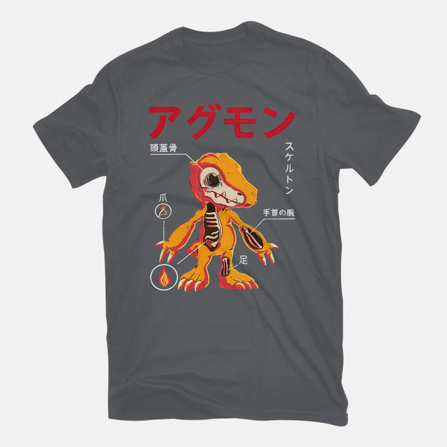 Anatomy Of A Digital Monster-womens fitted tee-Diego Gurgell