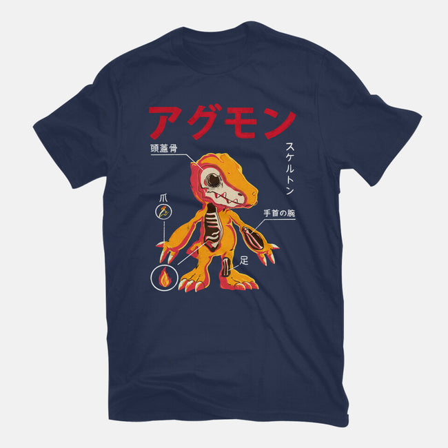Anatomy Of A Digital Monster-womens fitted tee-Diego Gurgell