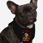 Anatomy Of A Digital Monster-dog bandana pet collar-Diego Gurgell