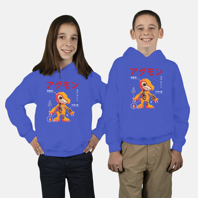 Anatomy Of A Digital Monster-youth pullover sweatshirt-Diego Gurgell