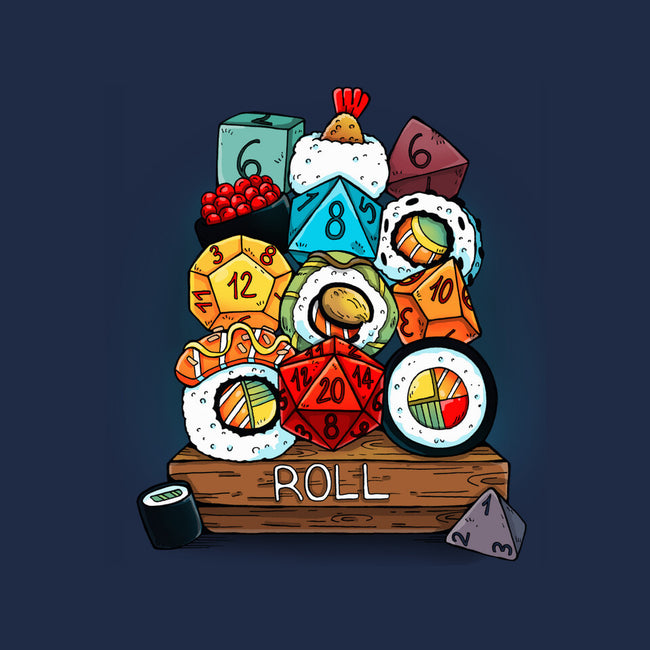 Sushi Roll-none removable cover w insert throw pillow-Vallina84