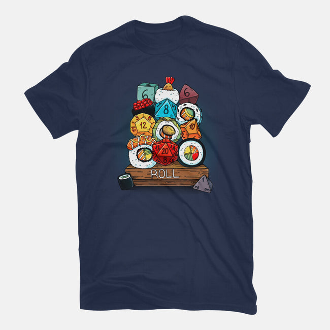 Sushi Roll-womens fitted tee-Vallina84