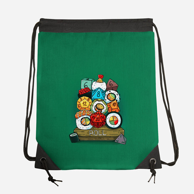 Sushi Roll-none drawstring bag-Vallina84