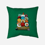 Sushi Roll-none removable cover w insert throw pillow-Vallina84