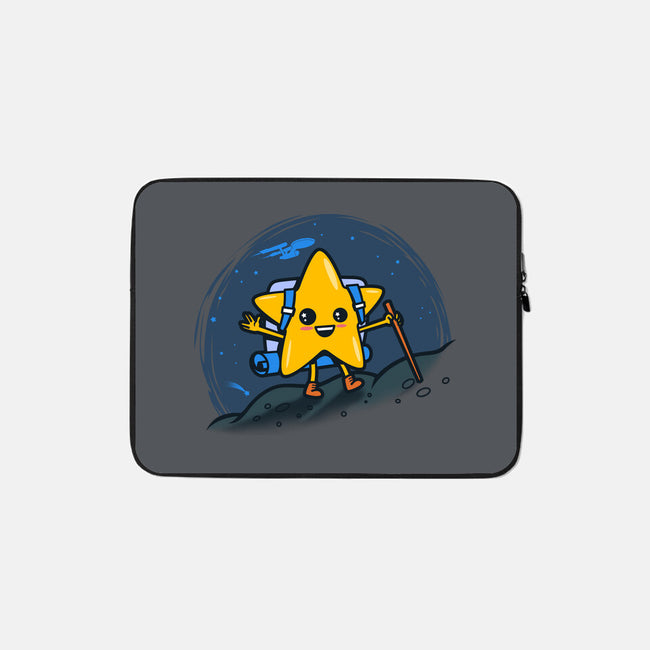 A Star Trekking-none zippered laptop sleeve-Boggs Nicolas