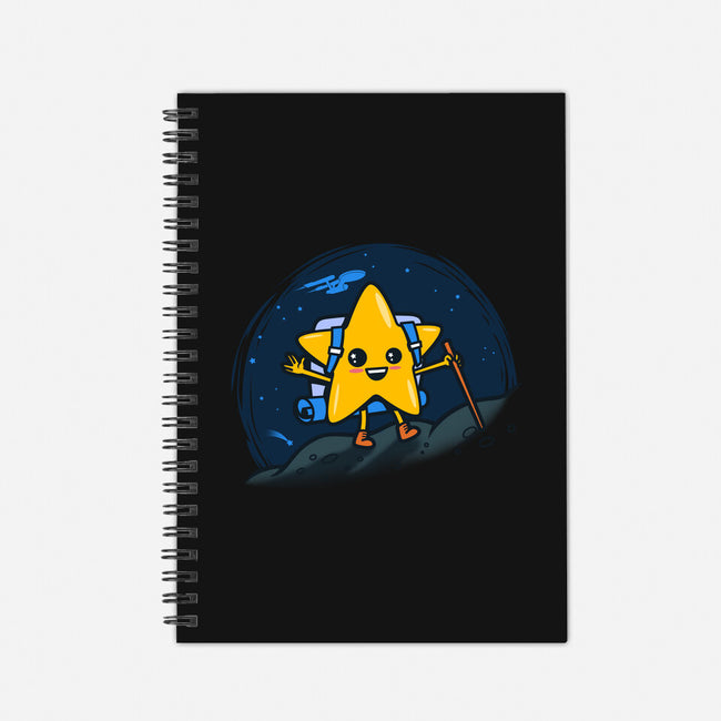 A Star Trekking-none dot grid notebook-Boggs Nicolas