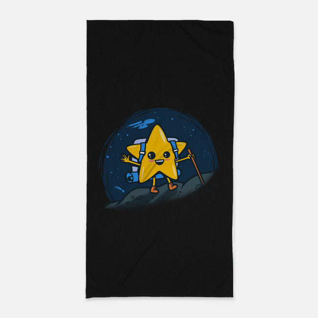 A Star Trekking-none beach towel-Boggs Nicolas