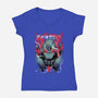 Alphonse Elric-womens v-neck tee-Kabuto Studio