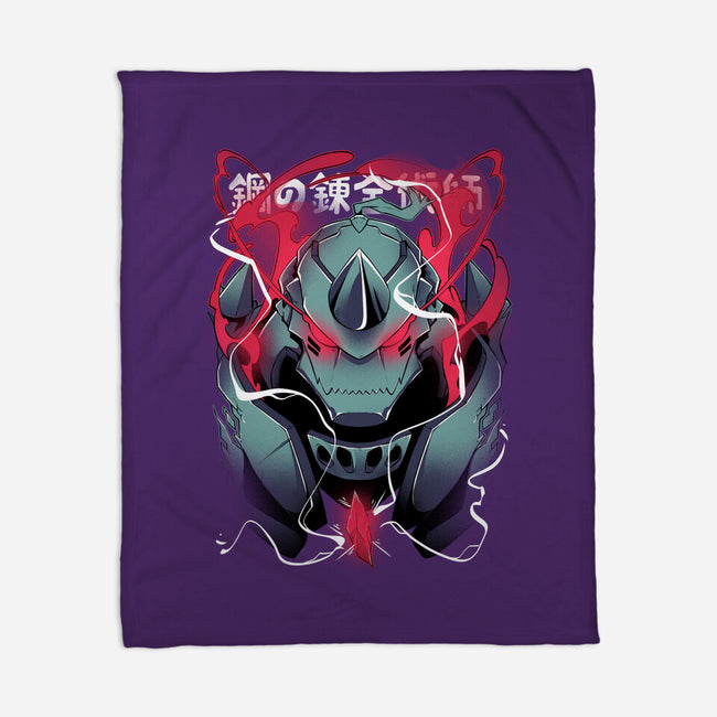 Alphonse Elric-none fleece blanket-Kabuto Studio