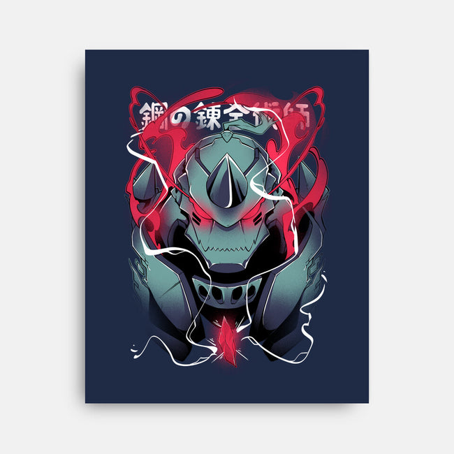 Alphonse Elric-none stretched canvas-Kabuto Studio