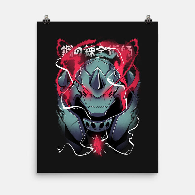 Alphonse Elric-none matte poster-Kabuto Studio